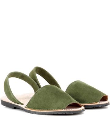 Del Rio London Suede Sandals