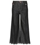 Redvalentino High-waisted Cropped Jeans