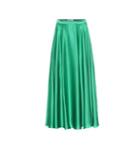 Msgm Silk-blend Satin Maxi Skirt