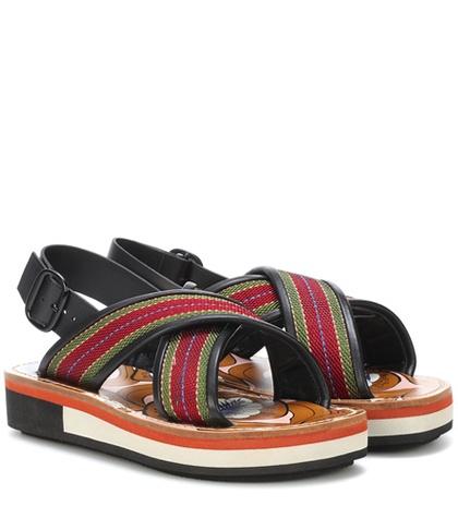Etro Striped Sandals