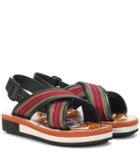 Etro Striped Sandals