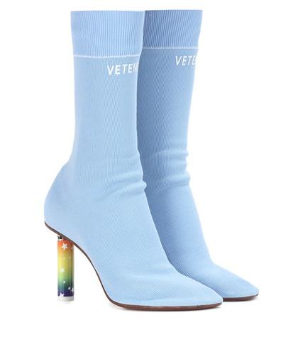 Vetements Stretch-jersey Ankle Boots