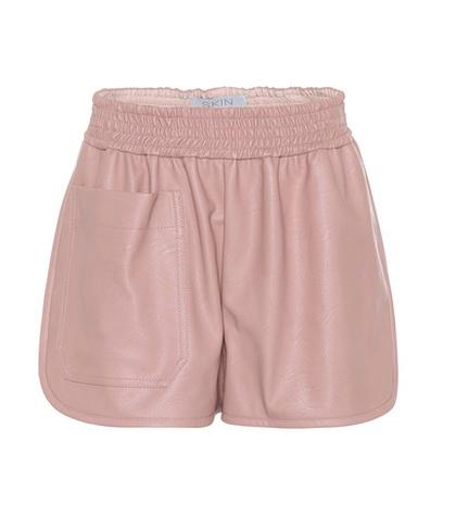 Stella Mccartney Faux-leather Shorts