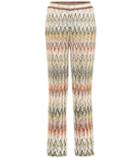 Missoni Knitted Wool-blend Trousers