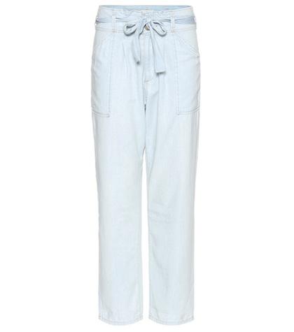 Current/elliott Mytheresa.com Exclusive The Newsboy Cotton-blend Trousers