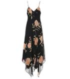 Tod's Floral-printed Silk Dress