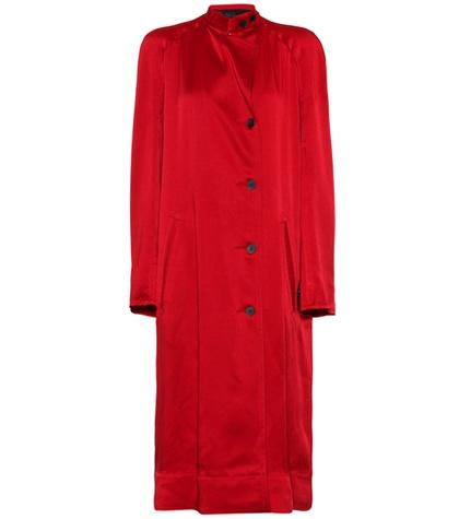 Haider Ackermann Satin Coat