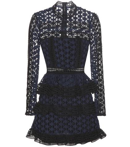 Self-portrait Star Lace Dress