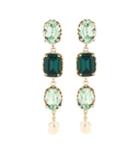 Mm6 Maison Margiela Crystal-embellished Earrings
