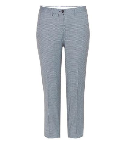Miu Miu Virgin Wool-blend Cropped Trousers