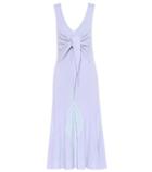Oscar De La Renta Ribbed Knit Dress