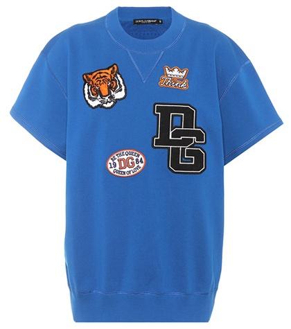 Roger Vivier Appliquéd Cotton T-shirt