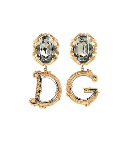 Roger Vivier Crystal-embellished Drop Earrings
