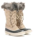 Sorel Joan Of Arctic Suede And Rubber Boots