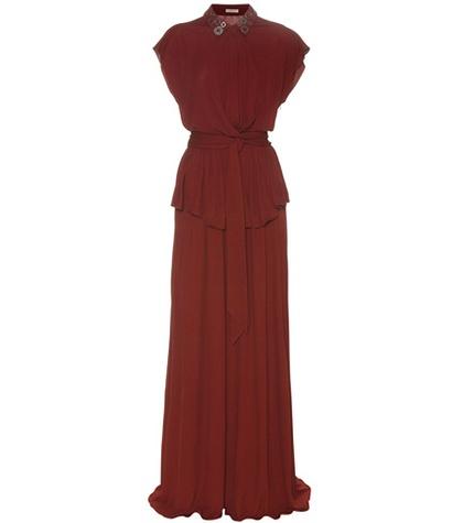 Bottega Veneta Embellished Crêpe Dress