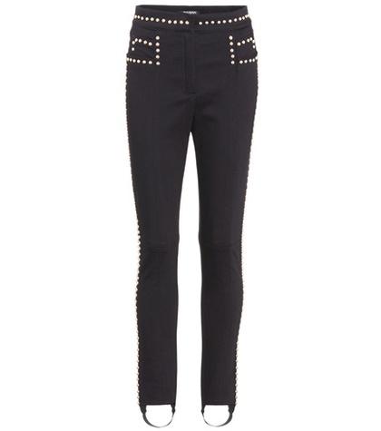 Balmain Embellished Stirrup Jeans