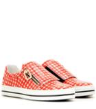 Miu Miu Mytheresa.com Exclusive Sneaky Viv Leather Sneakers