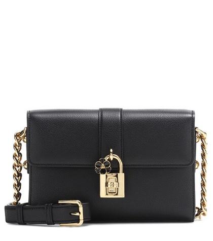 Dolce & Gabbana Dolce Leather Crossbody Bag