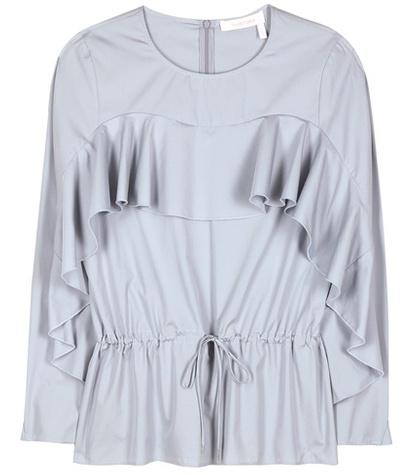 Jardin Des Orangers Cotton Blouse