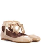Tabitha Simmons Daria Patent Leather Ballerinas