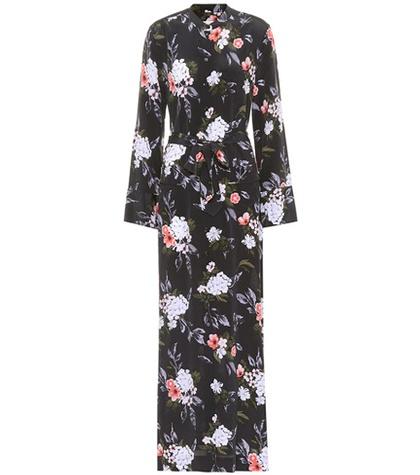 Equipment Britten Silk Maxi Shirt Dress