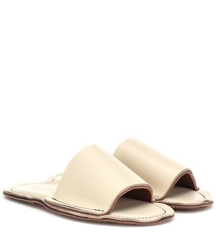 Nanushka Leather Slides