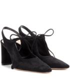 The Row Camil Suede Pumps