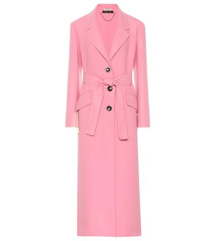 Miu Miu Belted Wool Coat