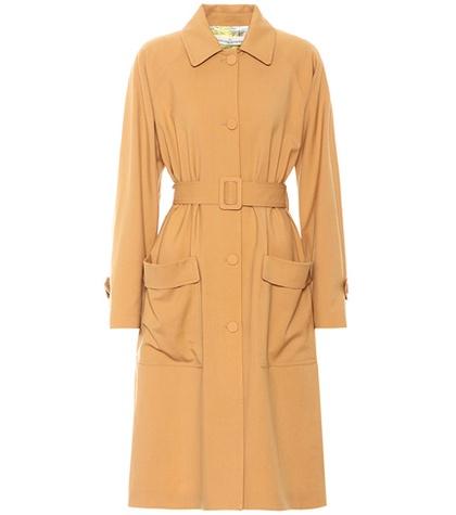 Golden Goose Deluxe Brand Amanda Wool Trench Coat