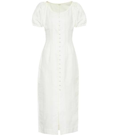 Cult Gaia Charlotte Cotton And Linen Dress