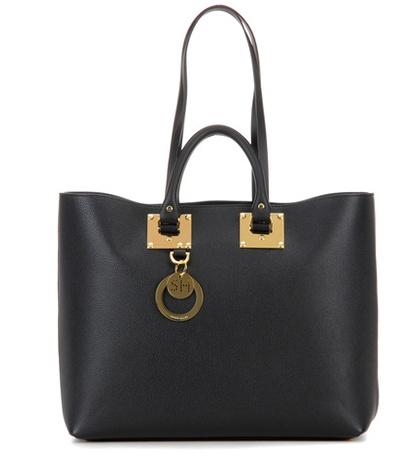 Saint Laurent Cromwell Leather Tote Bag