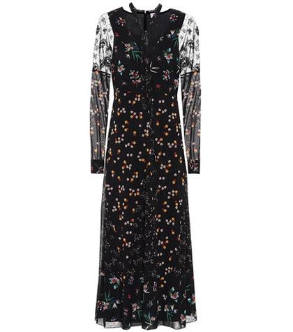 Redvalentino Printed Maxi Dress