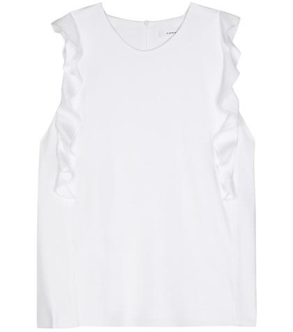 Givenchy Ruffled Crêpe Top