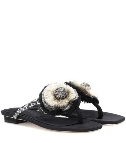Sanayi 313 Zarina Embroidered Sandals