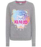 7 For All Mankind Embroidered Cotton Sweatshirt