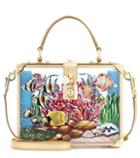 Dolce & Gabbana Dolce Box Clutch In Plexiglas® And Leather