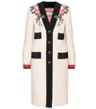 Gucci Embroidered Wool Coat