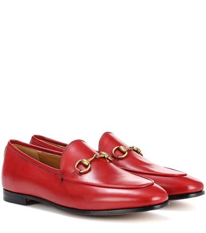 Bottega Veneta Jordaan Leather Loafers