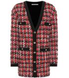 Alessandra Rich Bouclé Wool-blend Jacket