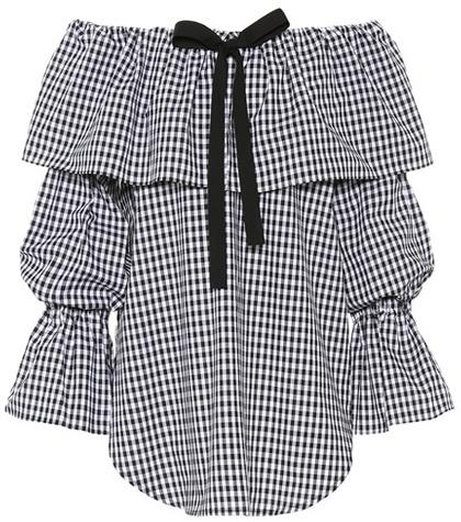 Rejina Pyo Clara Cotton Off-the-shoulder Top