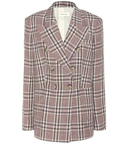 Isabel Marant, Toile Janey Plaid Linen Jacket