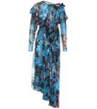 Preen By Thornton Bregazzi Stephanie Fil Coupé Silk-blend Dress