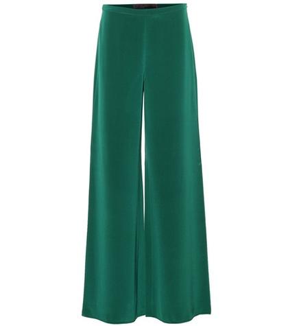 Max Mara Affetto Silk Trousers
