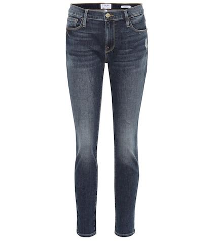 Gucci Kids Le Garçon Cropped Mid-rise Jeans
