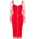 Dolce & Gabbana Cotton And Silk-blend Tulle Dress