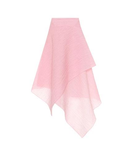 Roland Mouret Alkham Cotton And Silk Skirt