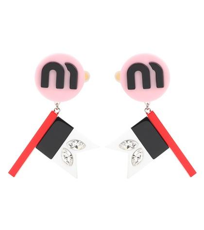 Miu Miu Clip-on Earrings