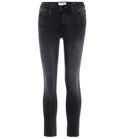 Frame Demin High-waisted Cropped Jeans