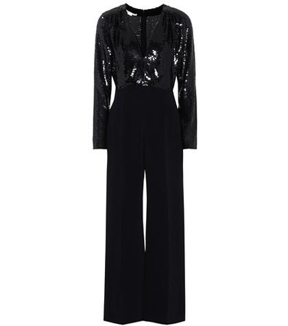 Stella Mccartney Sequinned Silk Jumpsuit