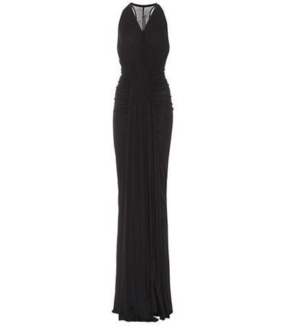 Carrera Sleeveless Jersey Gown